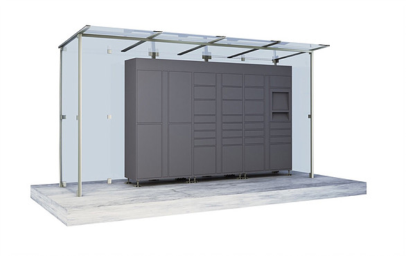 Locker Outside