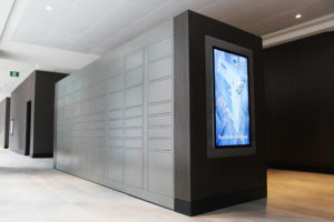 Lobby lockers